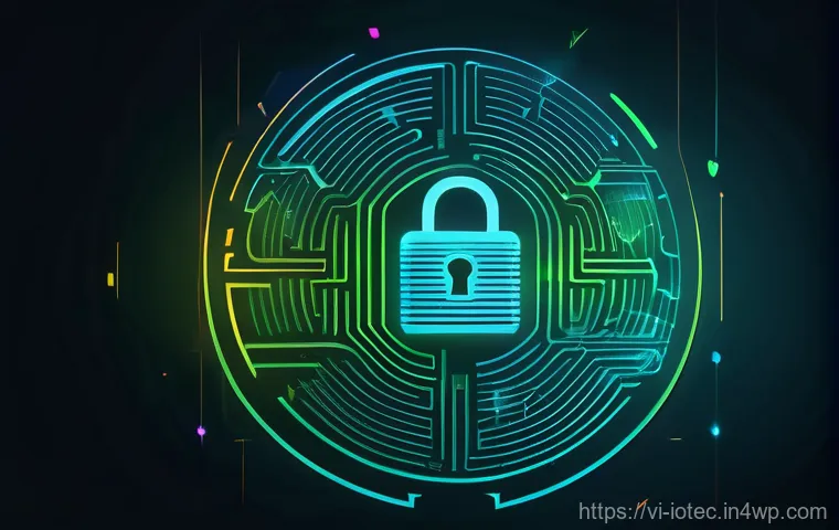 IoT 장비 보안을 위한 프레임워크 점검 리스트 - **Prompt 1: Modern Smart Home Security - Digital Vigilance**
    "A cozy, modern living room at dusk...