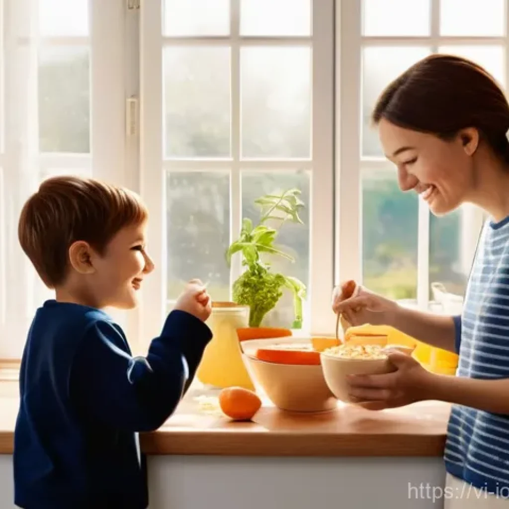 IoT 보안 프레임워크와 시스템 통합 - **Prompt 1: Cozy Family Morning**
"A warm and inviting scene of a family of four enjoying breakf...